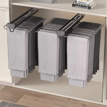 Top Mount Slide Out Closet Rod System