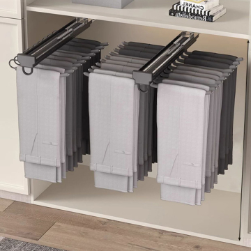 Top Mount Slide Out Closet Rod System