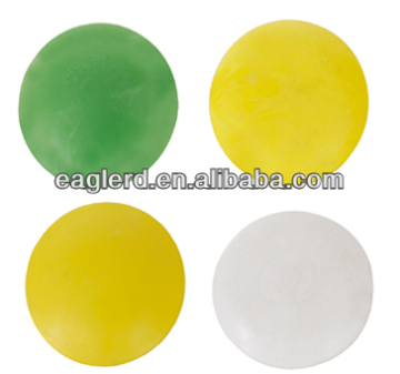 Round plastic road markers