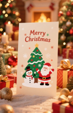 Custom cards for christmas