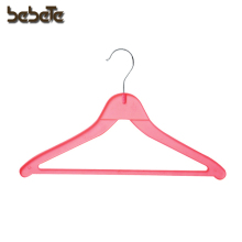 Popular Plastic Cothes Hanger with Bar