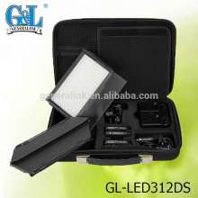 battery operated portable on camera led light for camcorder photography lighting GL-LED312DS