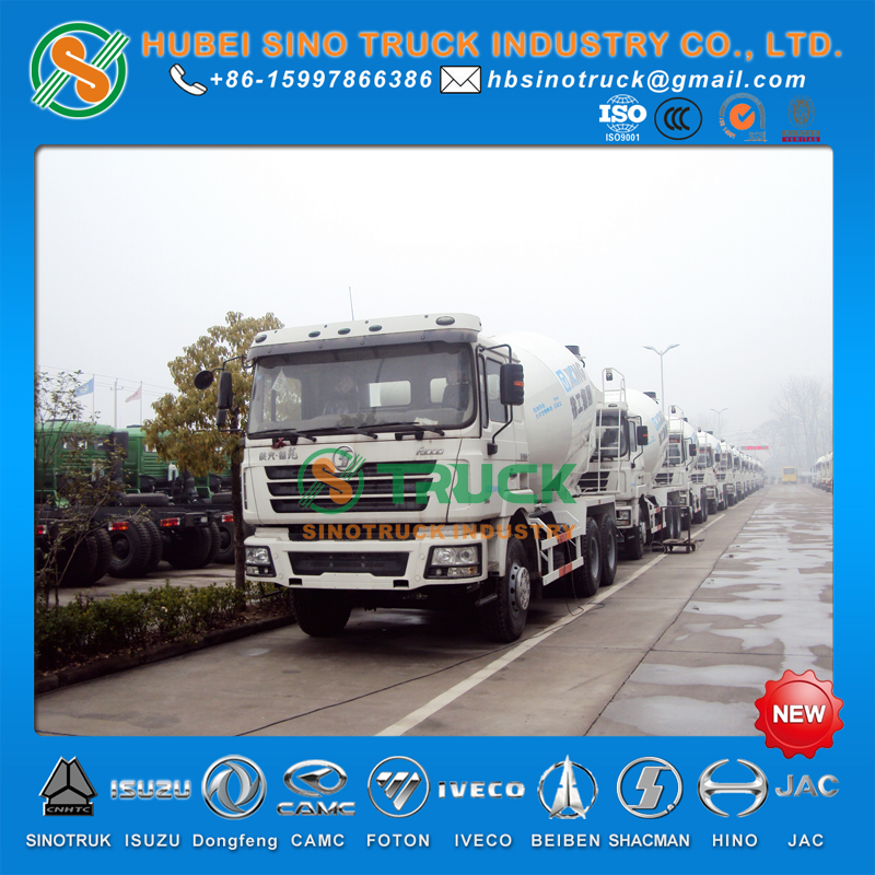 Shacman LNG 12cbm Concrete Mixer Truck