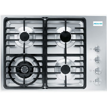 Ga Cooktop SS SS Face 4 Brenner