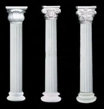 Wholesale well polished cheap granite pillar stone column