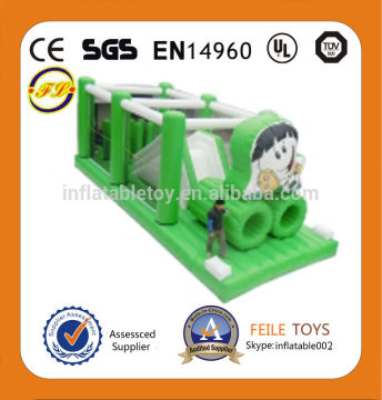 2014 {Feile} inflatable obstacle course ,baby obstacle courses,kids obstacle course inflatable water obstacle course