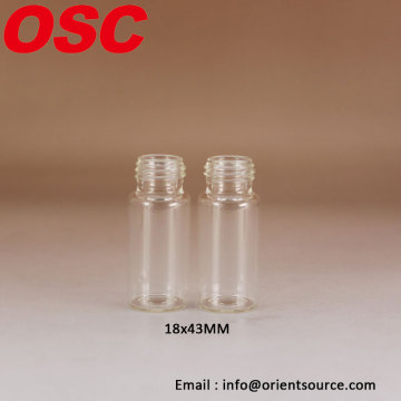 Glass vials glass perfume bottle