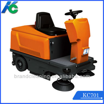 battery ride on floor sweeper