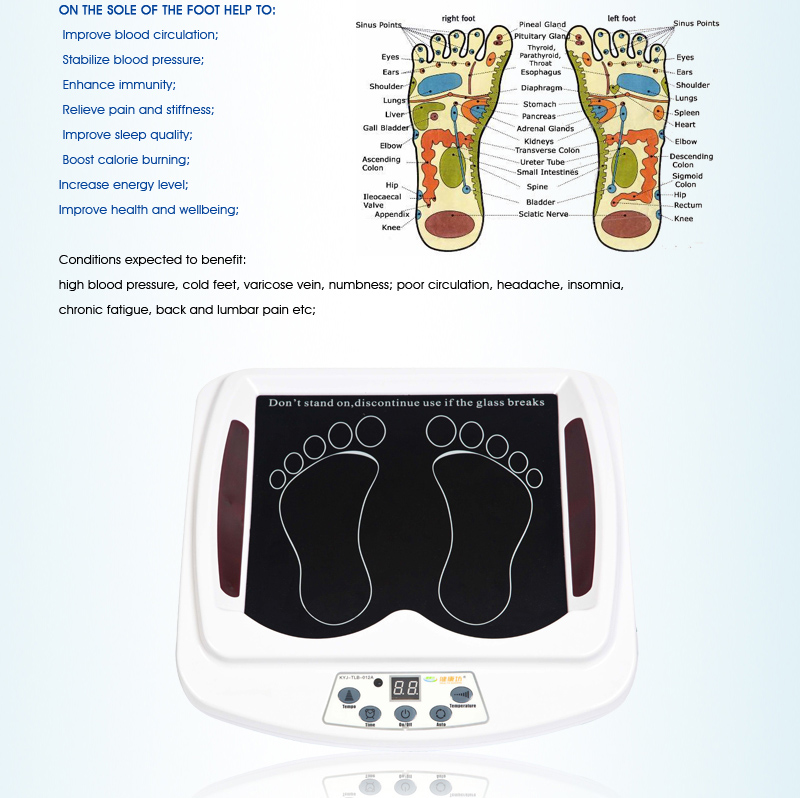 Far Infrared Foot Care Massager (CE Certified) (JYK-TBL-012A)