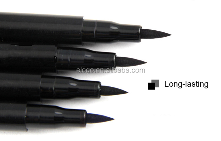 OEM Private Label Makeup Eye Liner Pen Black Waterproof Long Lasting Smudgeproof Liquid Eyeliner Pen