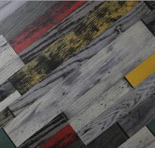 v groove teak wood small embossed laminate floors