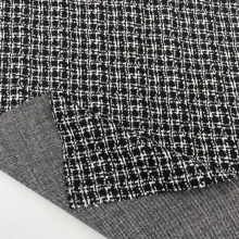 Shrinkproof Polyester Spandex Mixed Jacquard Knitted Textile