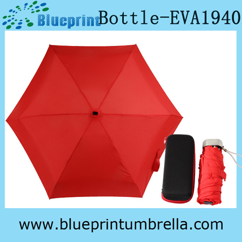 5Fold Red Aluminum Frame umbrellas in a Box