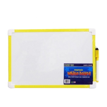 Colorful Plastic Mini Magnetic Whiteboard for Kids with Accessories