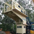 Mobile precast YHZS75 concrete batching plant