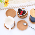 Cup Mat Natural Wood Waasters Round Blank Gift