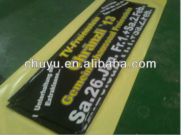 street banner sizes