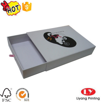 Packaging drawer box with logo for jewelry