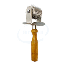 Porcupine roller needle roller conveyor belt splicing tool