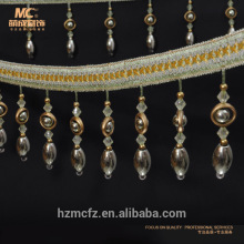 Polyester Tassel Fringe, Curtain Tassel Trim Fringe