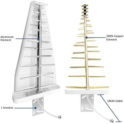 Amplificatore del segnale del telefono cellulare 4G Antenna del periodo logaritmico