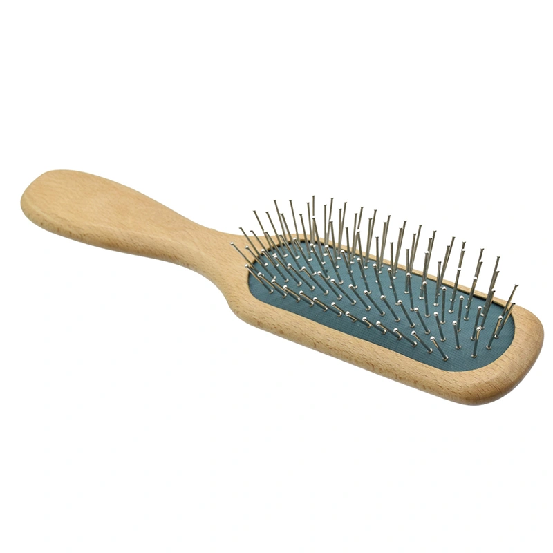 Hot Sales Professional Paddle Massage Hair Brush/Hair Brush with Wooden handle Paddle Hair Brush