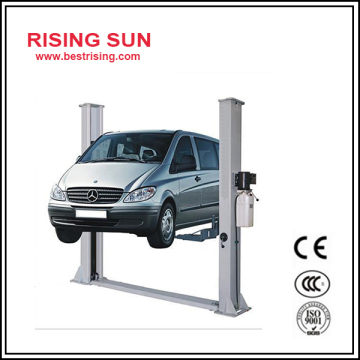 Floor plate two post car lift