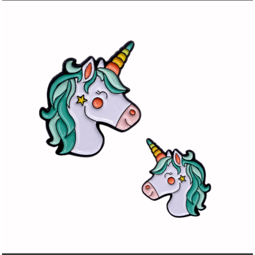 Customized Colorful Soft Enamel Pin Unicorn Lapel Pin