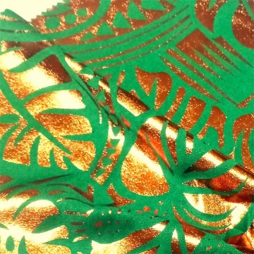 Polyester Spandex Lycra STRING Foil Torning Tabrics