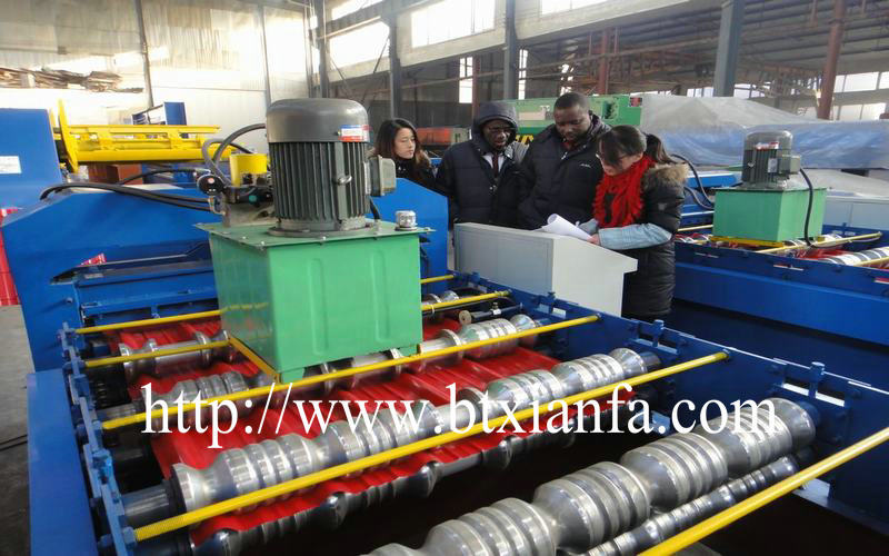 tile forming machine