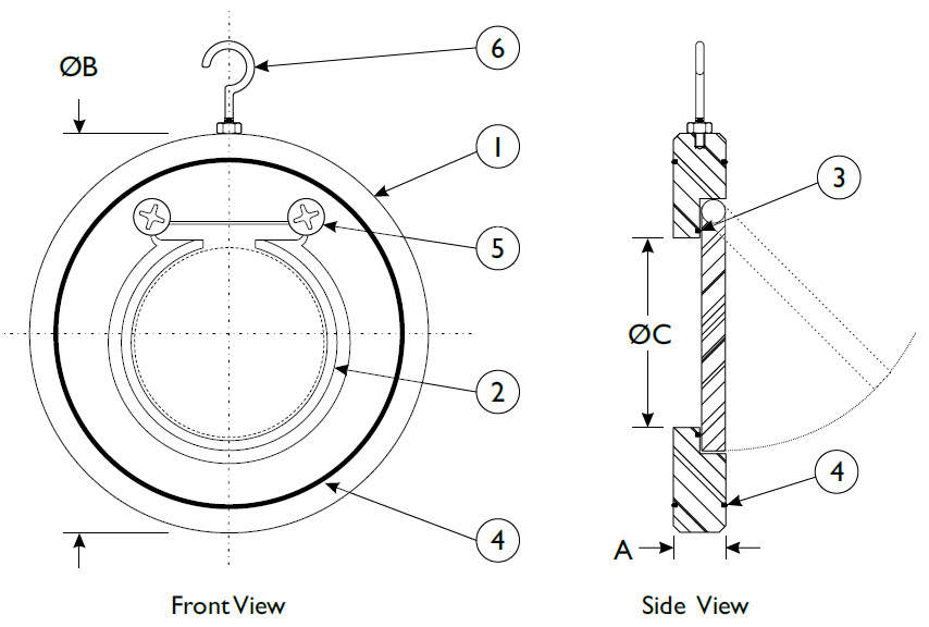 h74 SINGLE DISC WAFER SS CHECK VALVE