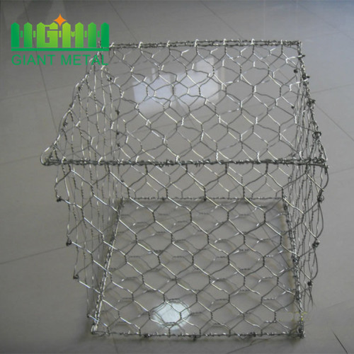 double twist schwere verzinkte gewebte gabion korb