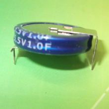 5.5V 0.33F Super Capacitor/Ultracapacitor H Type Stacked Coin Capacitor