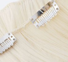 clip in hair extensions beige blonde