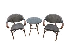 Modern Patio Furniture Set with PE Rattan