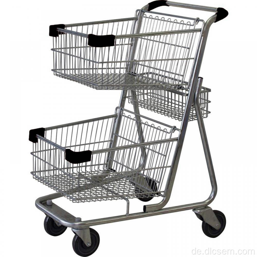 Twin Corb Shopping Trolley