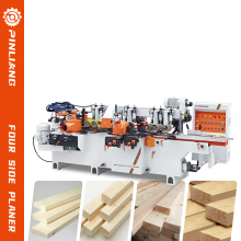 PJ-9616SM Four Sided Planer with Multiple Rip Saw Machine