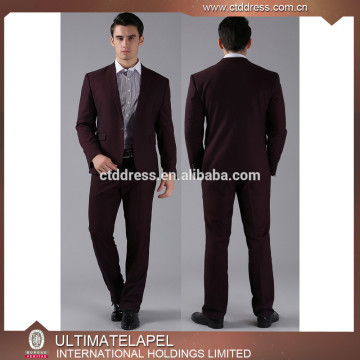 High qulity western tailored tuxedo groom wedding suit