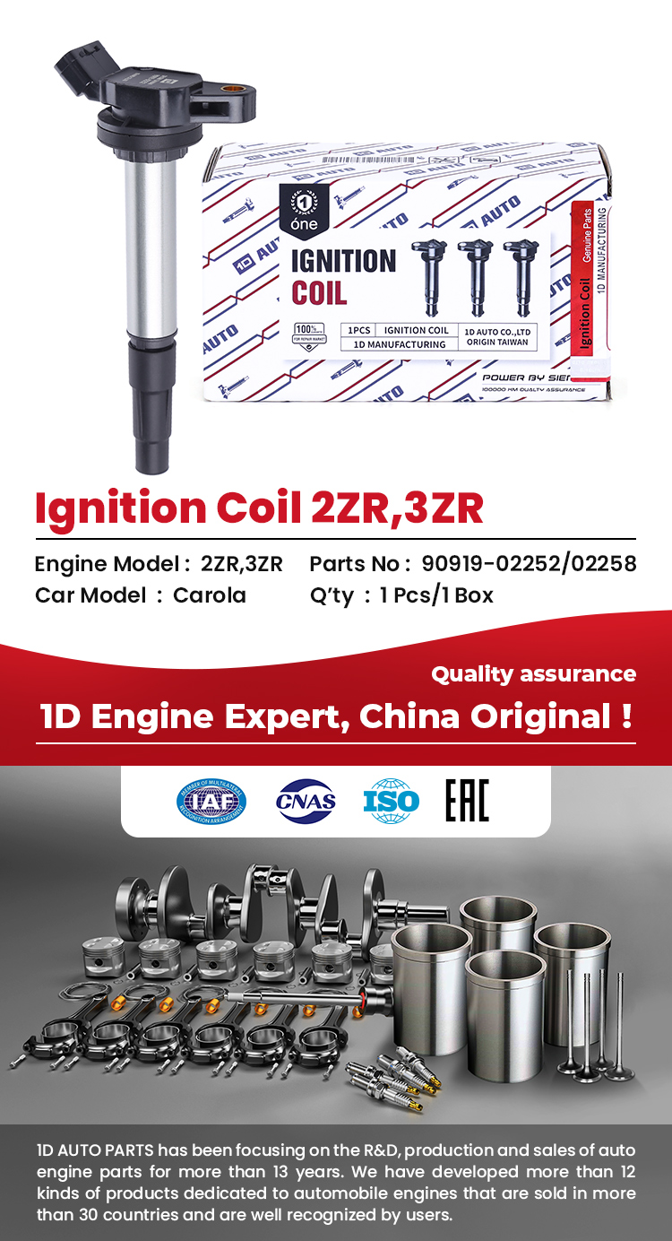 High Performance Ignition Coil For Carola 2ZR 3ZR