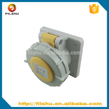 QX serise Interlock Switch Socket 3 pin industrial plug