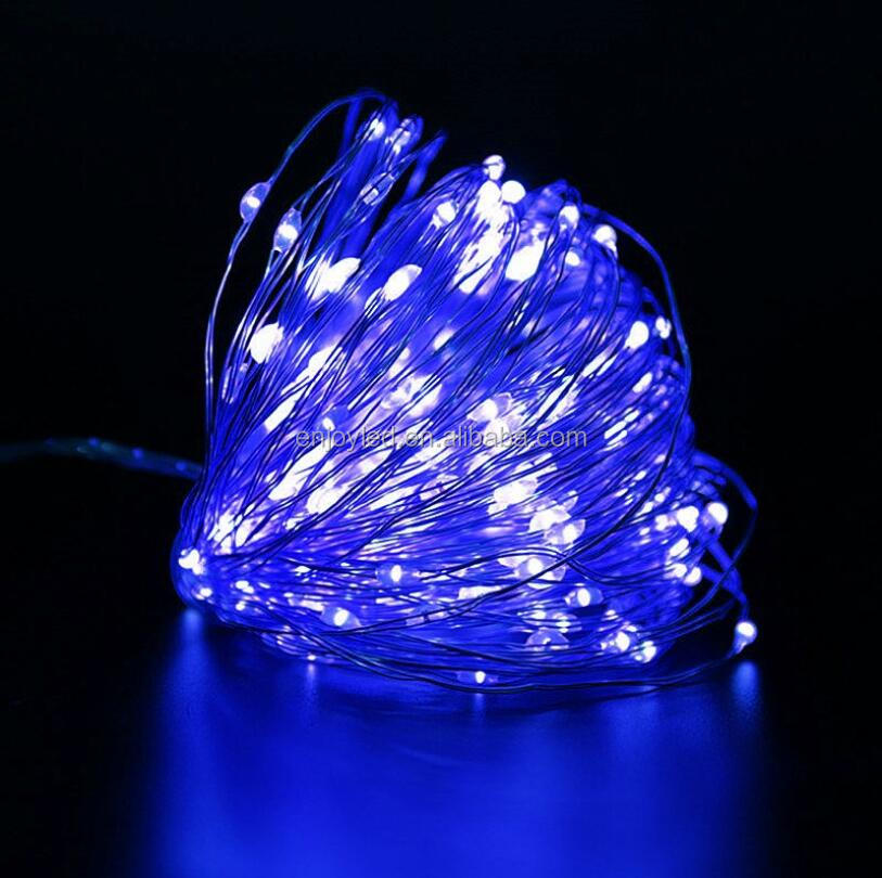 Led holiday Wedding Decoration Led String Lamps Connectable Copper wire Christmas Lights