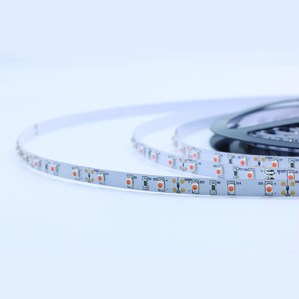 3528SMD الأرجواني 60led 4.8W أضواء الشريط