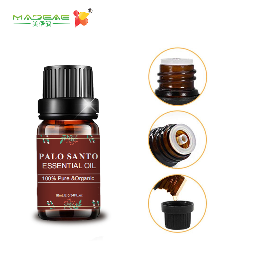 น้ำมันหอมระเหย Palo Santo อินทรีย์สำหรับการขายส่งเครื่องสำอาง