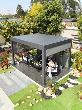 Eco Aluminum Louvered Pergola: Smart Backyard Living