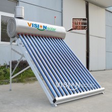 High Pressure Copper Coil Heat Exchange Solar Water Heater