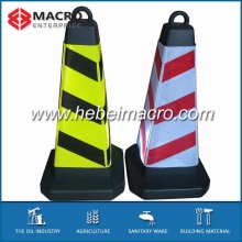non-reflective durable PVC traffic control cones