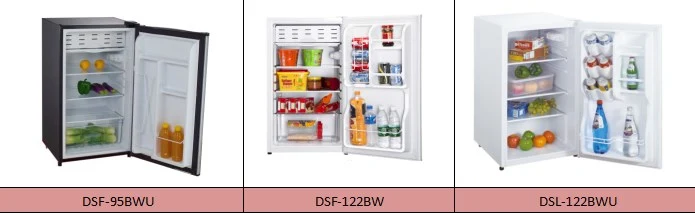 125L No Frost Double Door Fridge Home Appliance Refrigerator