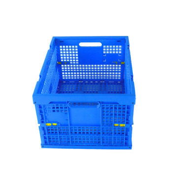 Eco-Friendly Recyclable Plastic Folding Crates for Apparel Industry