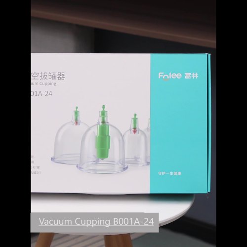 plastic Vacuum Cupping with massage cupping cups
