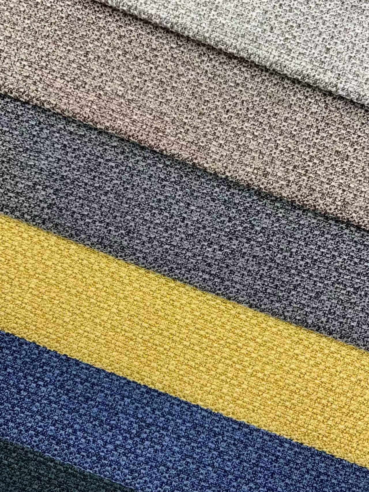 Tela de sofá de lino texturizada Textured Linen Sofa Fabric